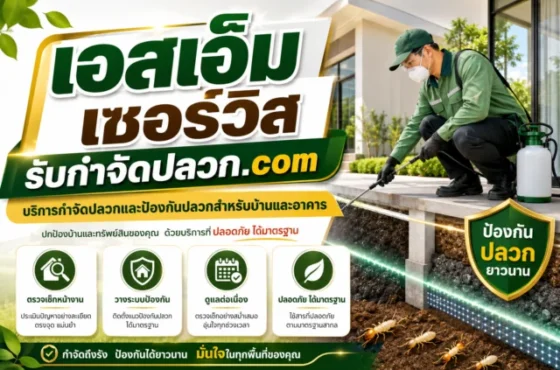 เอสเอ็มเซอร์วิสรับกําจัดปลวก.com